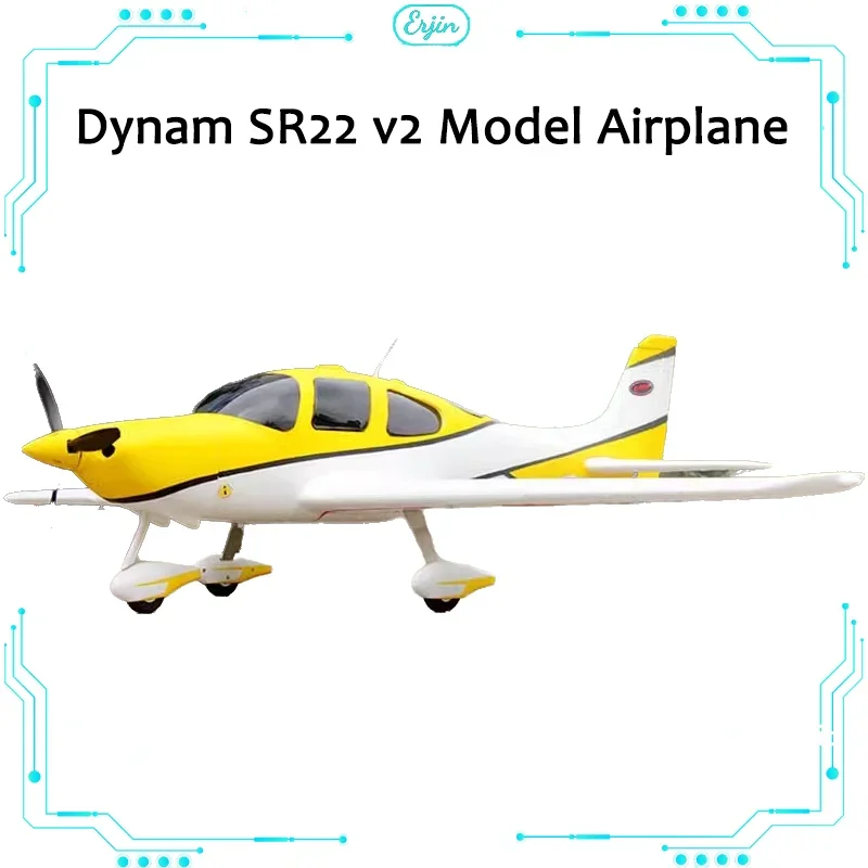 

Dynam Xirui Sr22 V2 With A Wingspan Of 1400mm Electric Remote-controlled Fixed Wing Aircraft Model Entry-level Aircraft