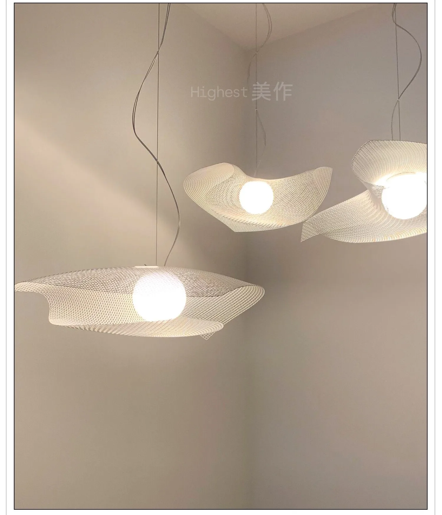 

Personalized and creative restaurant pendant lights, living room study, bar counter, bedroom staircase lights