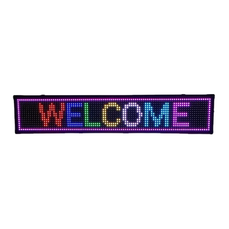 LED display LED SIGN LED DISPLAY P10 door head screen WIFI programmable scree