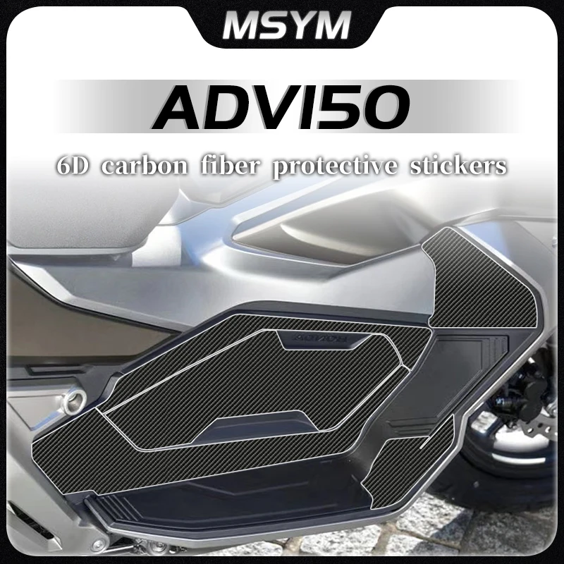 

For Honda ADV150 adv 150 motorcycle 6D carbon fiber protective stickers car body film waterproof and sunscreen modificatio