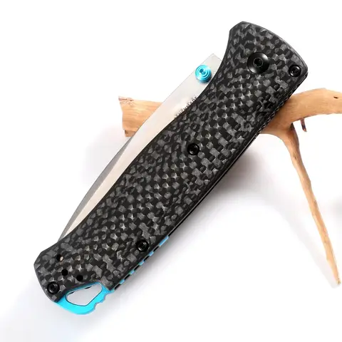 BM Knives 535 BUGOUT Carbon Fiber Bench S90V Folding Blade Pocketknives EDC Self Defense Pocket Knives B5 Made Top Ver.
