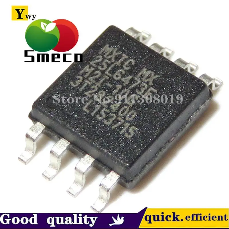 

2pcs MX25L6473EM2I-10G MX25L6473E MX25L6473EM2I 25L6473E SOP new original laptop chip