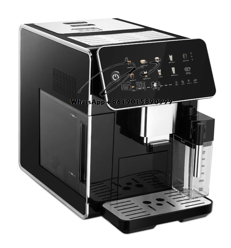 

Fully Automatic 15Bar High Pressure Pump Household Best Electric Espresso Smart Coffee Maker Machines