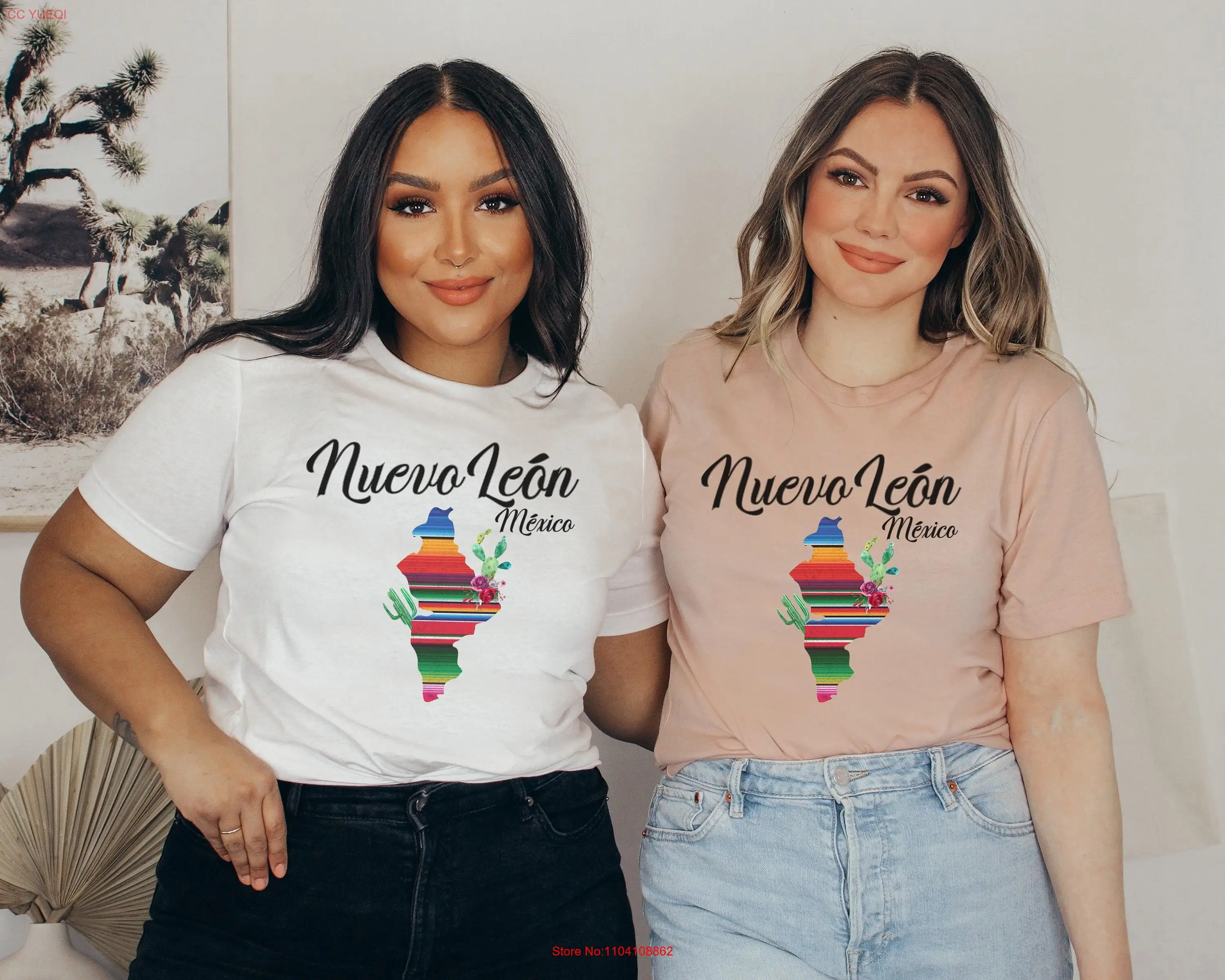 Nuevo León Monterrey Mexico Spanish T Shirt Mexican Latina Woman's s for Womens long or short sleeves