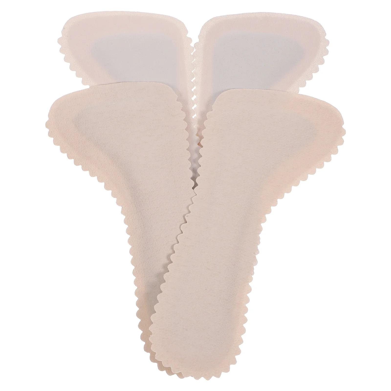 Semelles intérieures en liège pour femmes, 2 paires, sandales, accessoires de chaussures antidérapants, confortables, de marche, élastiques, en Latex