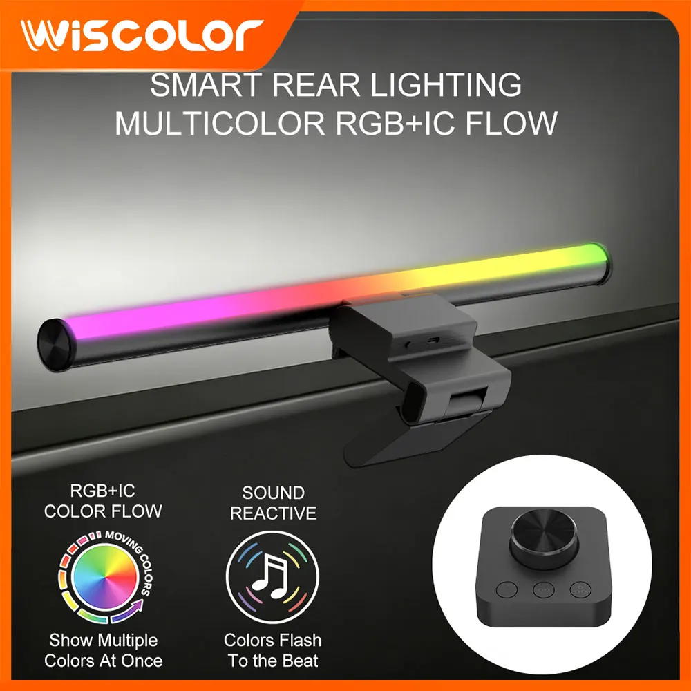 RGB Wifi Setup Screen Monitor Light Bar Led Lights Suporte Dimmable LED Gaming Remote Control Bars Desk PC Decorations Lightbar