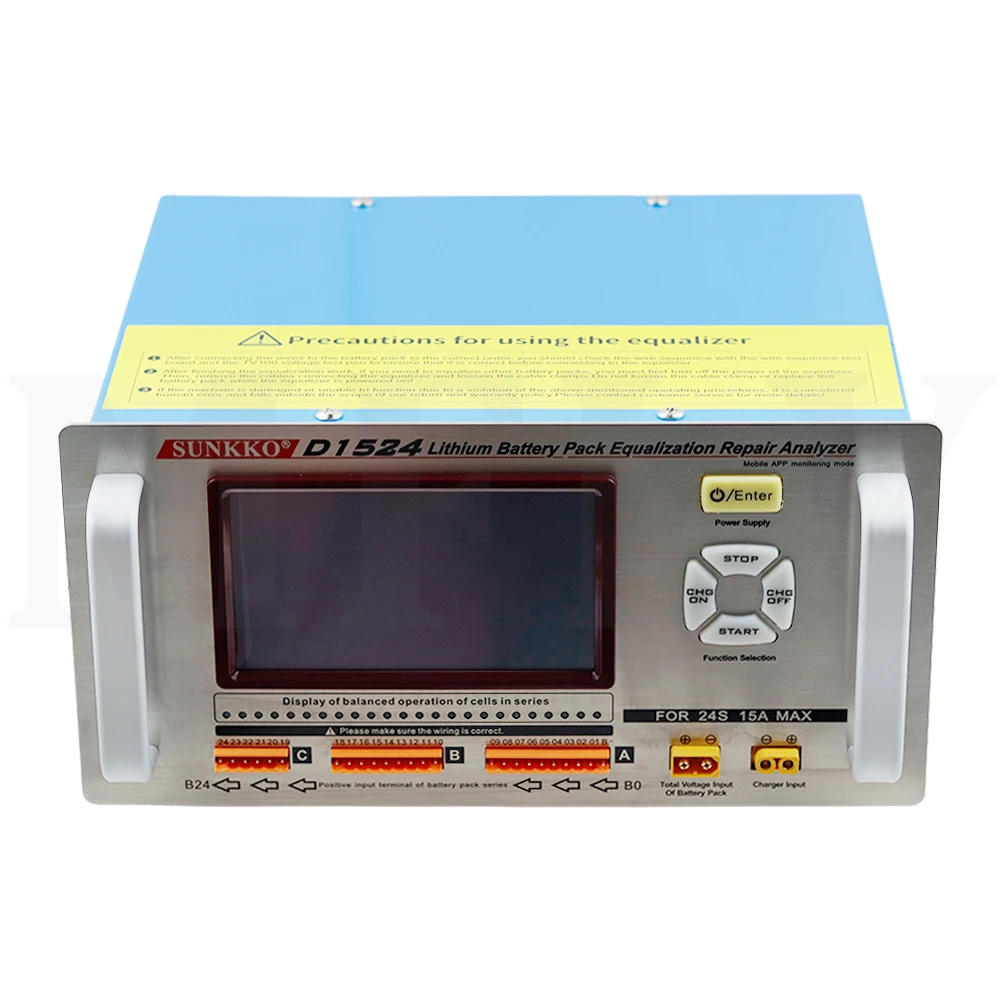 SUNKKO D1524 15A Hoge Stroom Lithiumbatterij Equalizer Drukverschil Reparatie Balancer Batterij Equalizer Auto Onderhoud