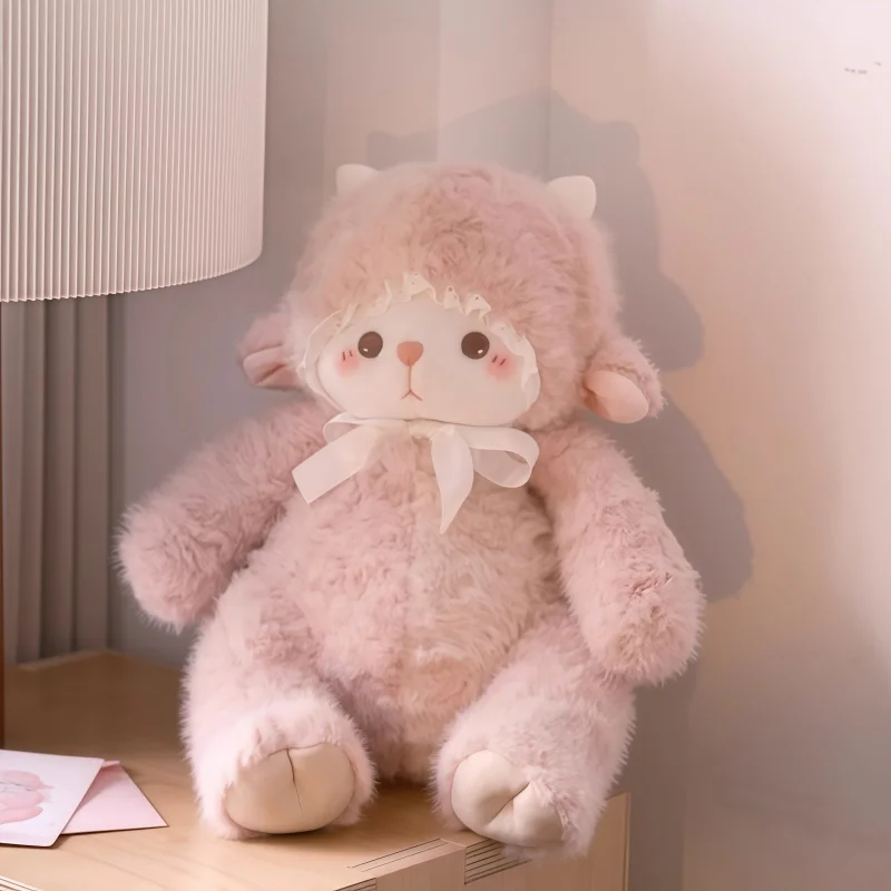 

Little Sleep Sheep Messenger Special Edition Plush Doll Ornament Decoration Soft Fluffy Doll Pillow Surrounding Plush Toy Gift