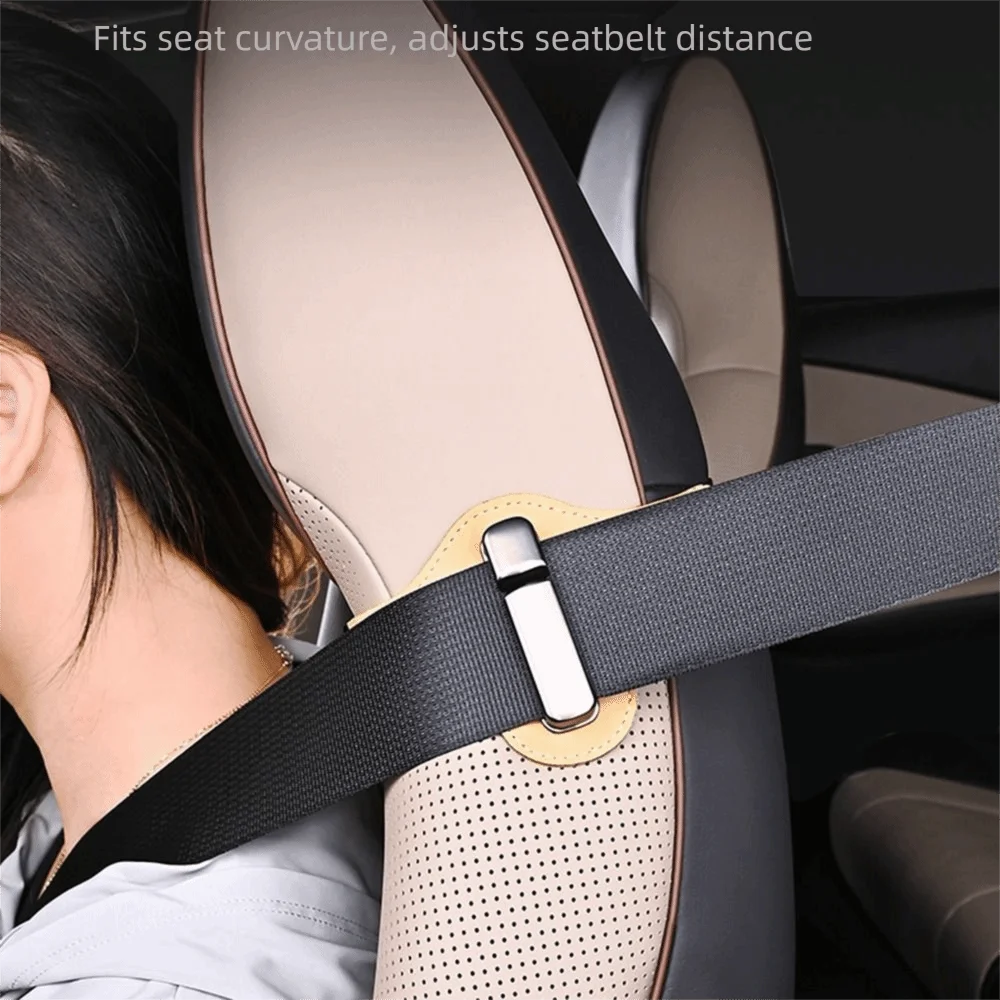 Adjustable Car Seat Belt Limiter Anti Pinch Comfortable Driving Auto Seat Belt Adjuster Non-slip Easy To Install Seat Belt Clip