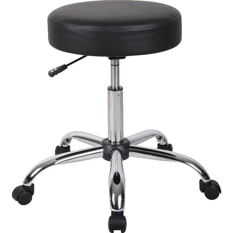 

Boss Be Well Armless Medical Spa Professional Stool, Black (B240-BK)