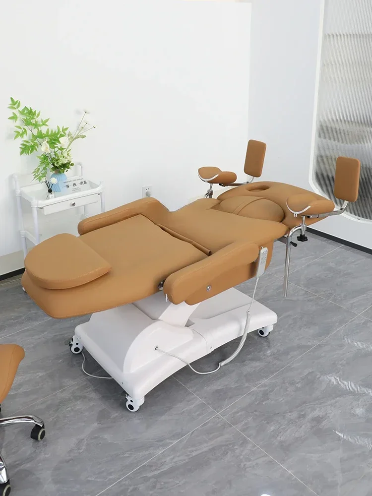 Gynecological Examining Table Private Bed Multifunctional Inspection Bed Lifting Confinement Electric Beauty Bed