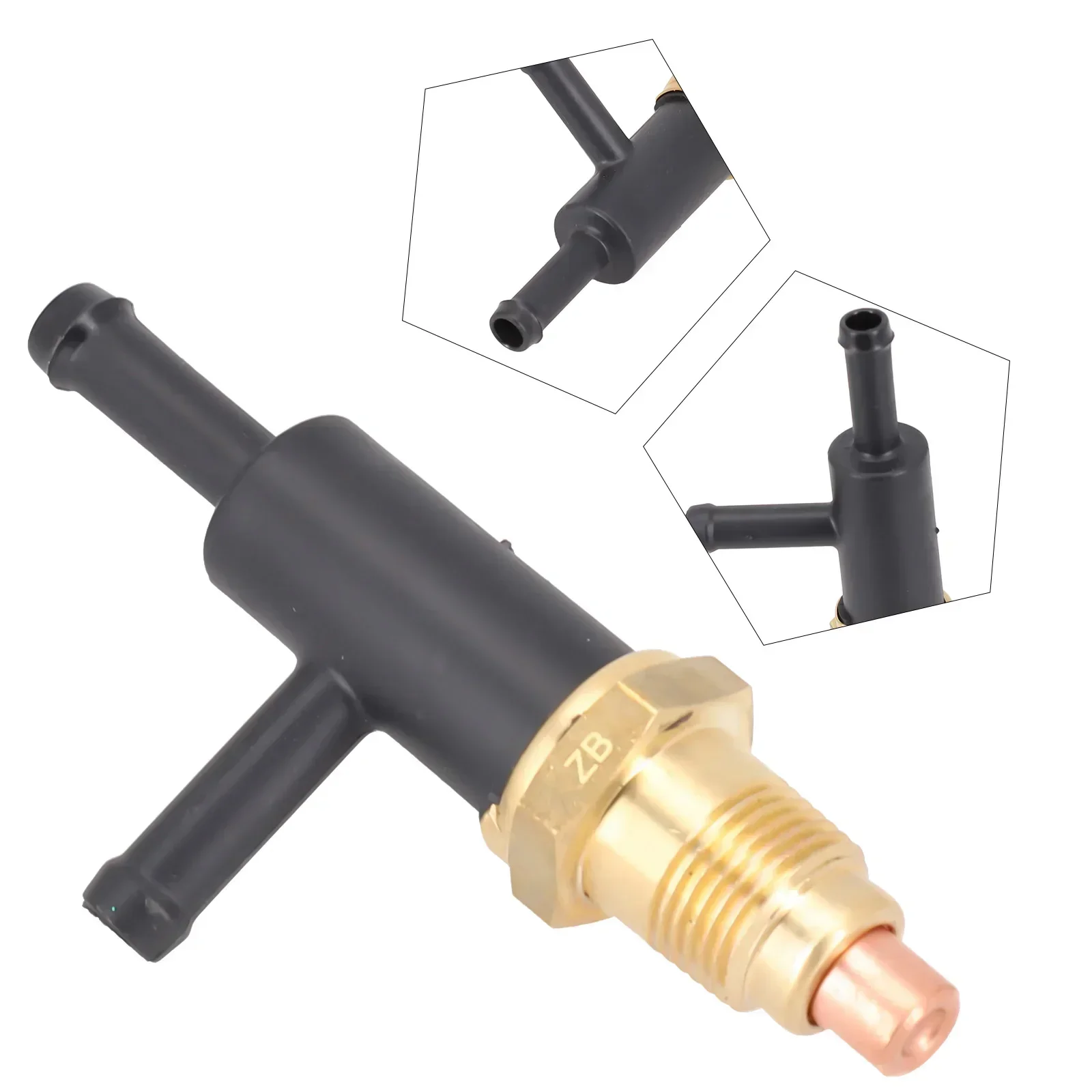 Black Secondary Air Injection Control Valve For Honda For CRV Stream 200107 2 4L 2 0L 36281-PNA-G02 36281-PNA-G01