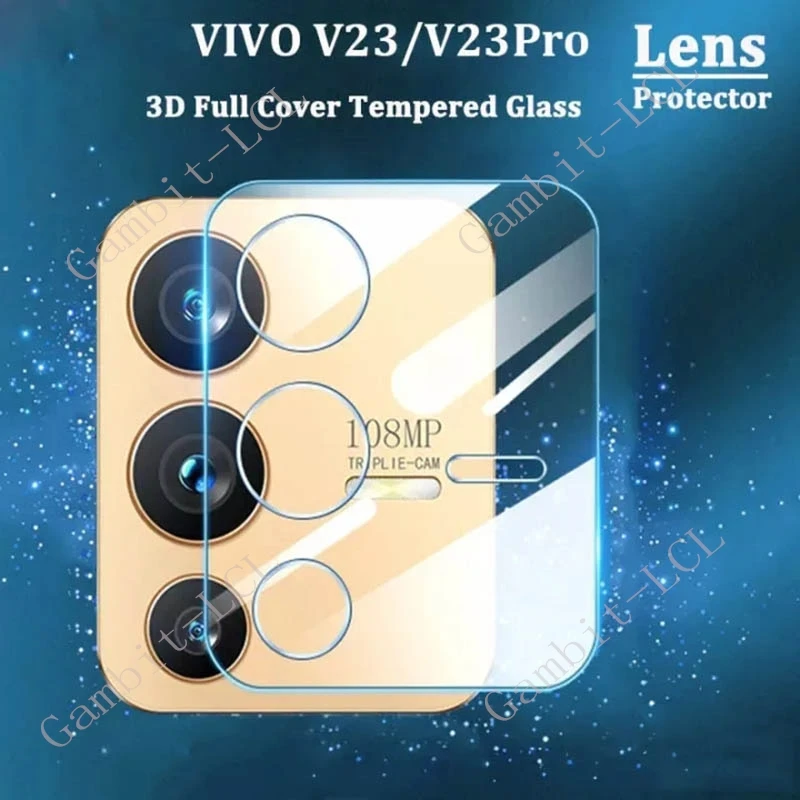 3D Integral Camera Lens For Vivo V23 5G Tempered Glass VivoV23 V23Pro VivoV23Pro S12 V2130  Back Screen Protector Cover Film