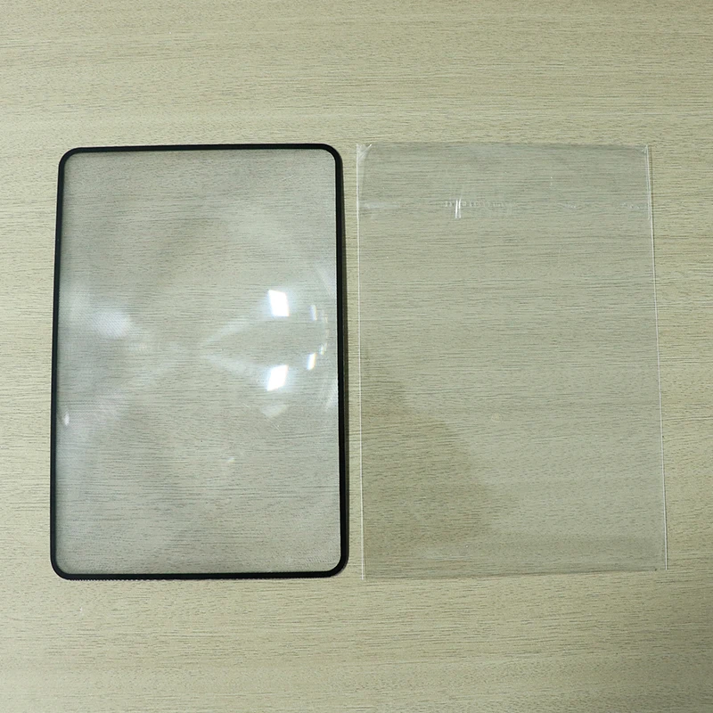New【Magnifying Glass A5 Full Page Large Sheet Magnifier Magnifying Glass Book Page Magnification 3X Ultra-thin Magnifier Loupe】 view 5