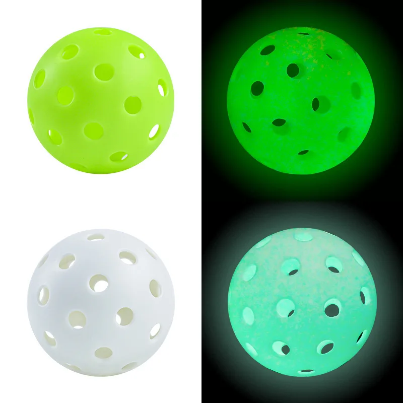 Outdoor Pickleball Balls 40 Holes Training Pickleball Accessories 74mm Standard Pickle Balls Competition Hollow Balls - Image 4