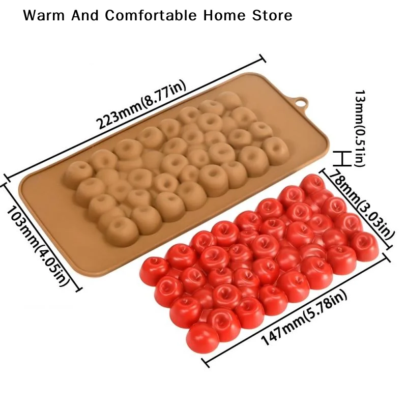 3D Flower Silicone Chocolate Mold Raspberry Fruit Pattern Fondant Chocolate Mousse Pudding Mould Cake Decor Tool Baking Supplies