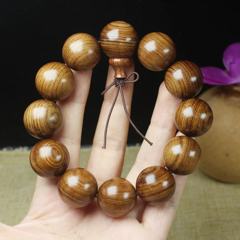 Factory Wholesale Black Rosewood Bracelet20mmBeads Bracelet8mmMen's and Women's Rosary Jewelry Gift