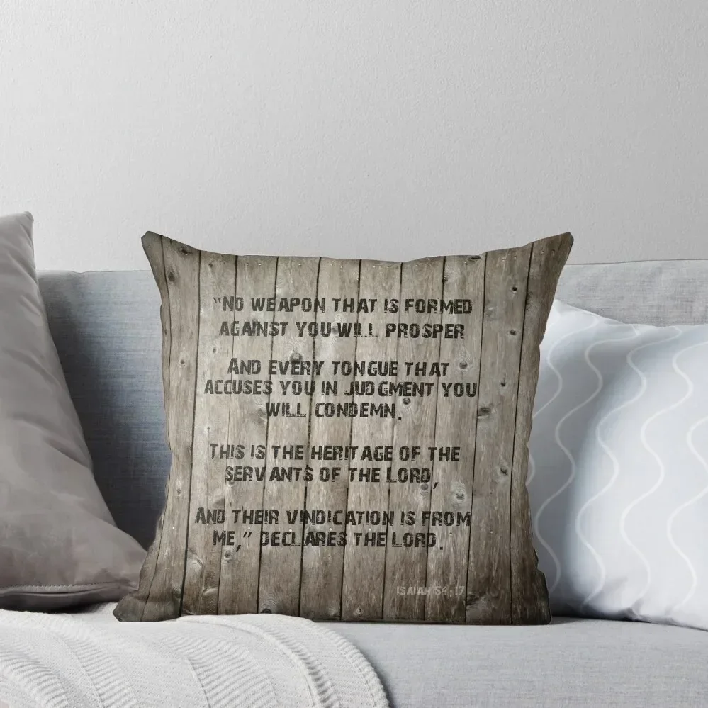 

Isaiah 54 Throw Pillow christmas decorations 2025 Anime bed pillows Sofas Covers pillow