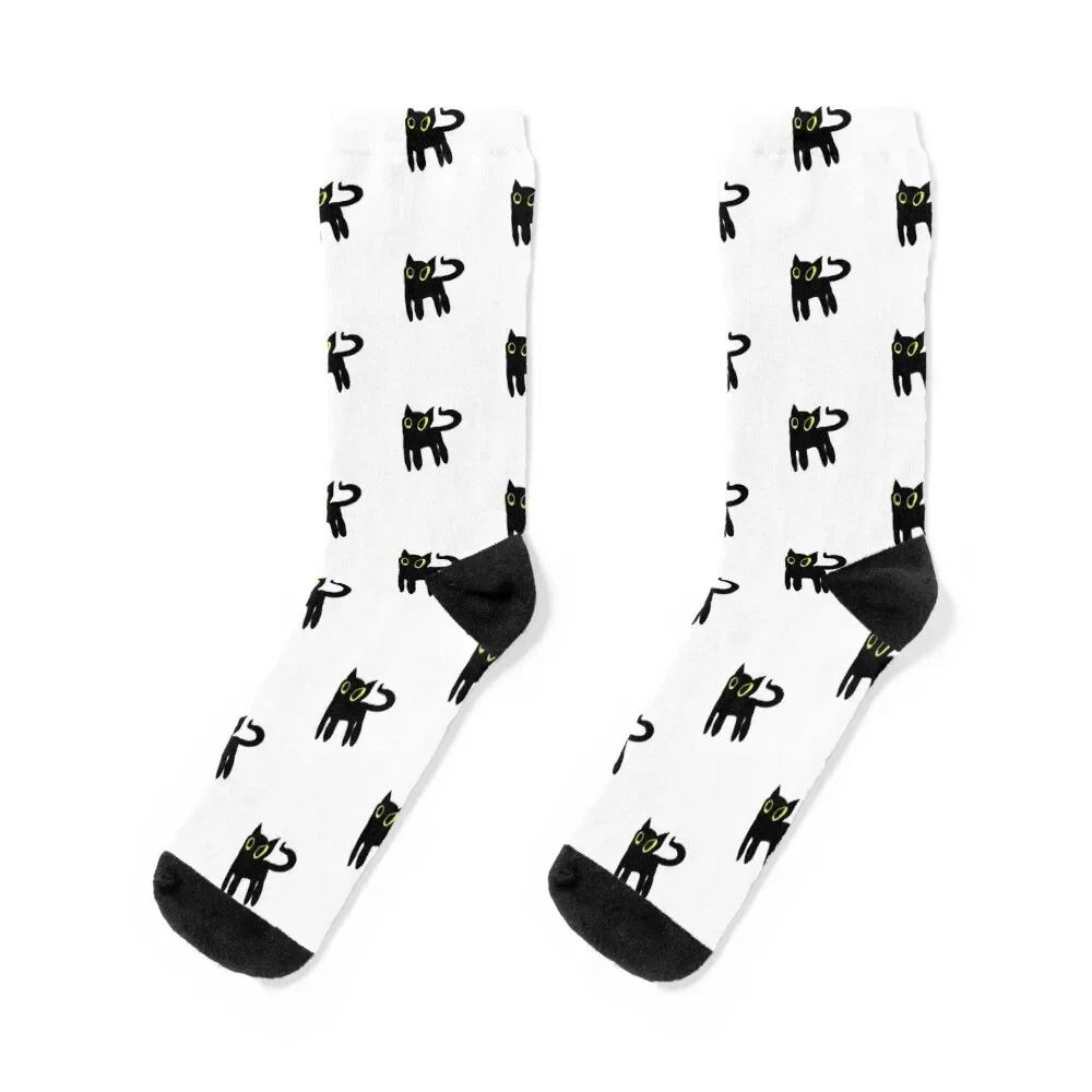 

Monetizing My Cat Socks Non-slip cycling halloween Ladies Socks Men's