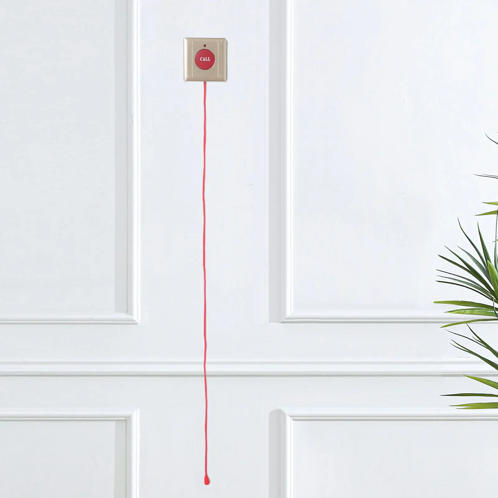 Emergency Sos Alarm Button with Pull Cord for Seniors Elderly Medical Alert Device Quick Response Bathroom Toilet Safety System