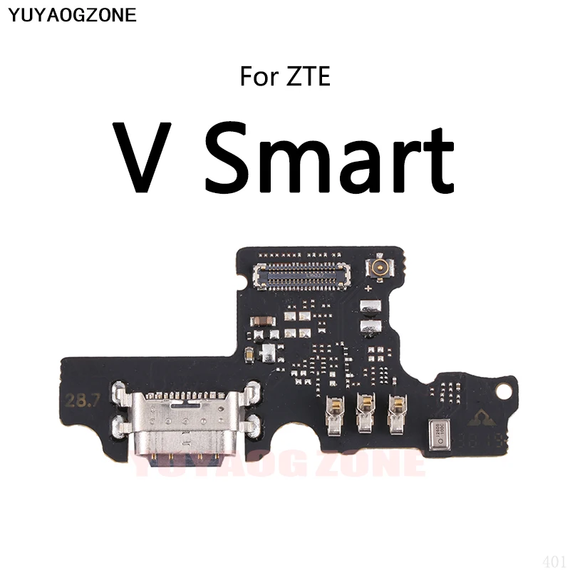 USB Charging Dock Connector Port Socket Jack Charge Board Flex Cable For ZTE A5 2020 A7S A51 2021 A71 A7 2019 A3 2020 V Smart