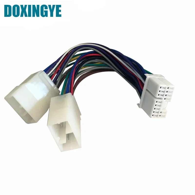 DOXINGYE dla Honda rozdzielacz kabli Y dla Aux zmieniarka CD Ipod Adapter XM Navigation