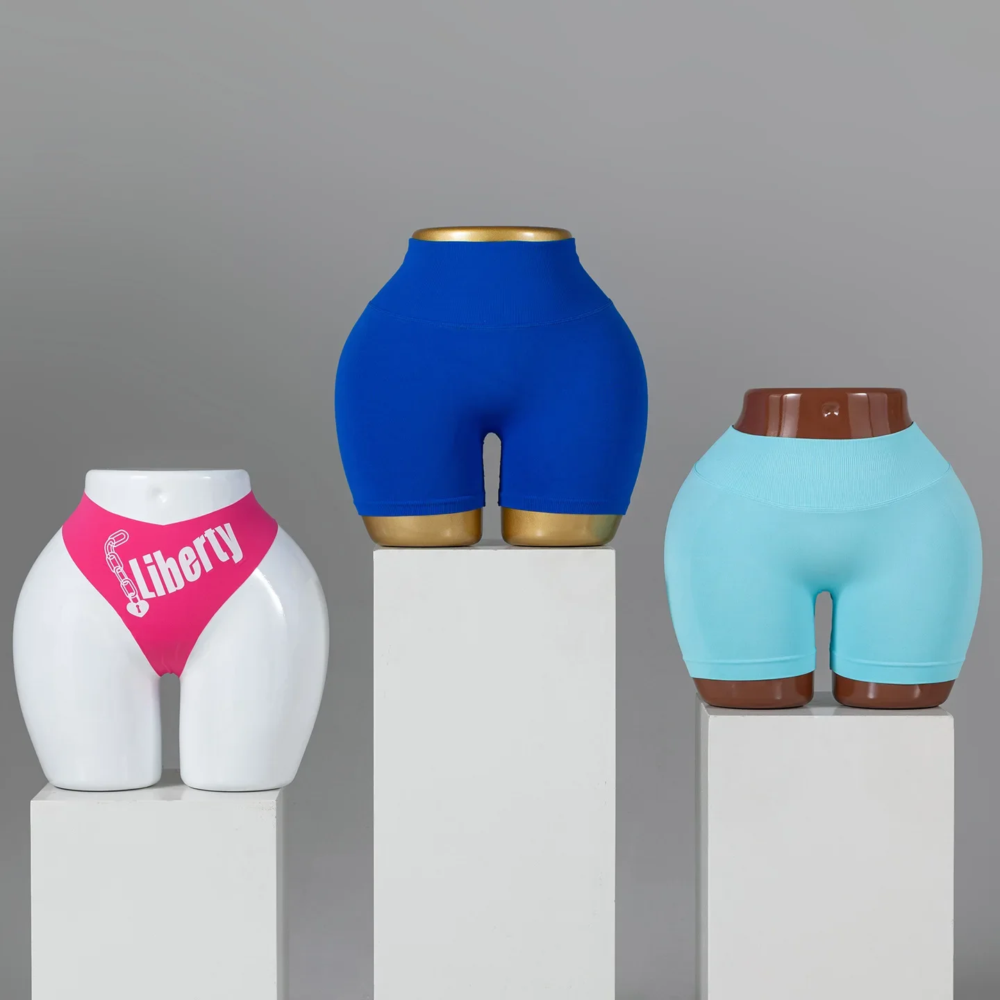Cross-border European and American large-size women's underwear model hip model dummy fake butt model women's