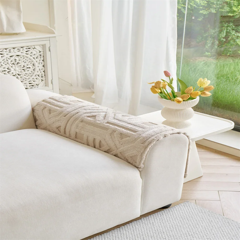 Sofa Cushion New Style Imitation Cotton and Linen All-season Anti-slip Cross-border Sofa Cover Full-cover Sofa Scarf