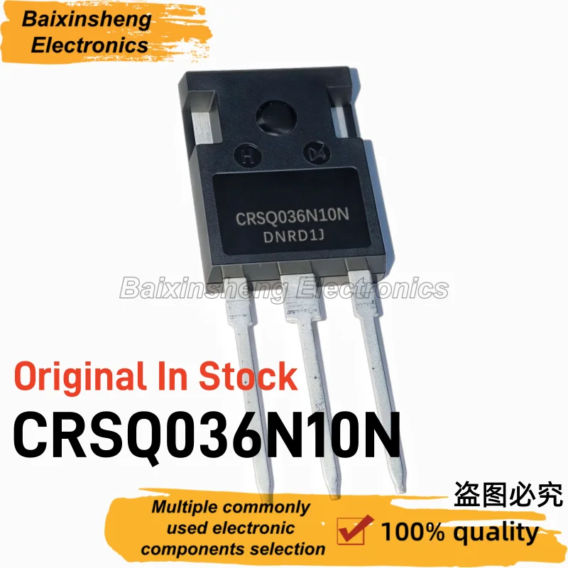 10PCS Original CRSQ036N10N CRSQ036N10 TO-247 N-MOSFET 100V 180A 3.3mΩ High Power Switching Transistor