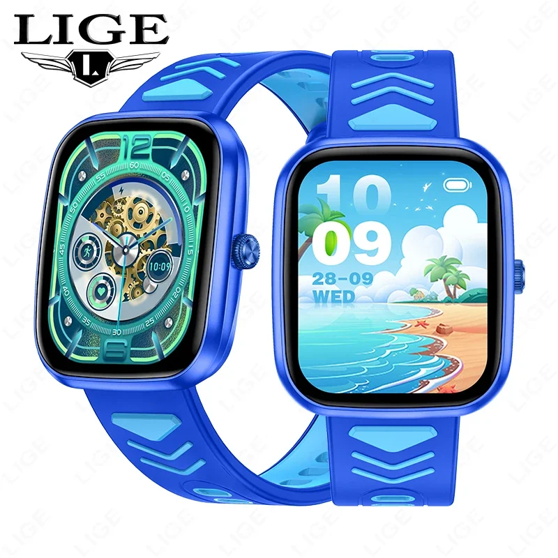 

Kids Smart Watch Child HD Touch Screen Blood Pressure Sleeping Mornitor Sports Music Watch Boy Girl Gift Children Smartwatch New