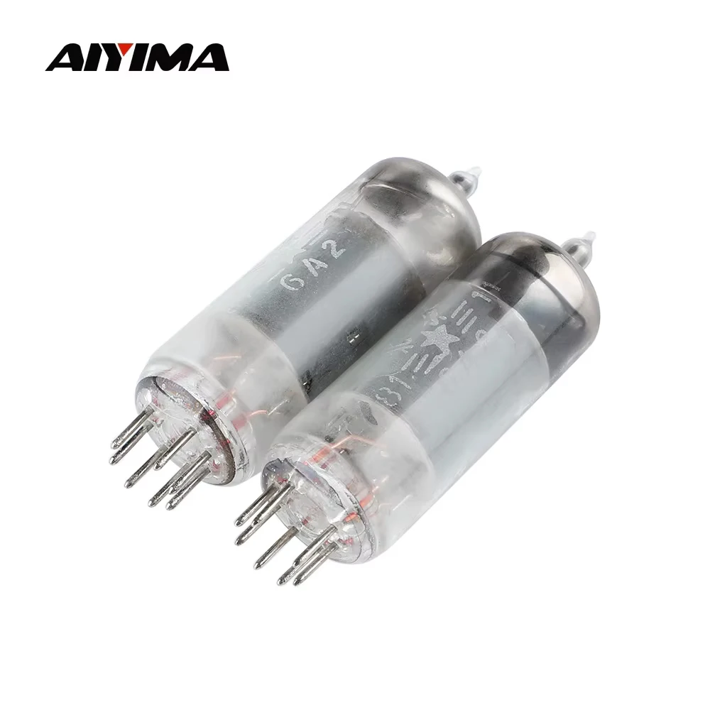 AIYIMA 2 قطعة 6K4 6A2 فراغ أنابيب صمام أنبوب الإلكترونية ترقية ل 6AK5/6AK5W/6Zh1P/6J1/6J1P/EF95 الاقتران أنبوب مكبرات الصوت