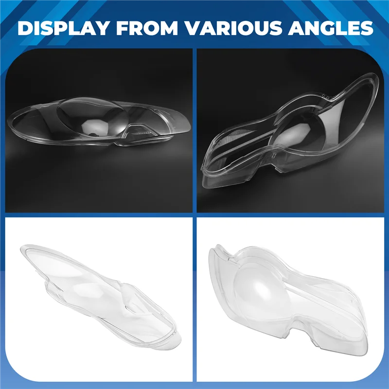 

For Jaguar XF 2008-2011 Car Front Headlamp Lens Cover Headlights Shell Transparent Lampshade Housing-A08Q