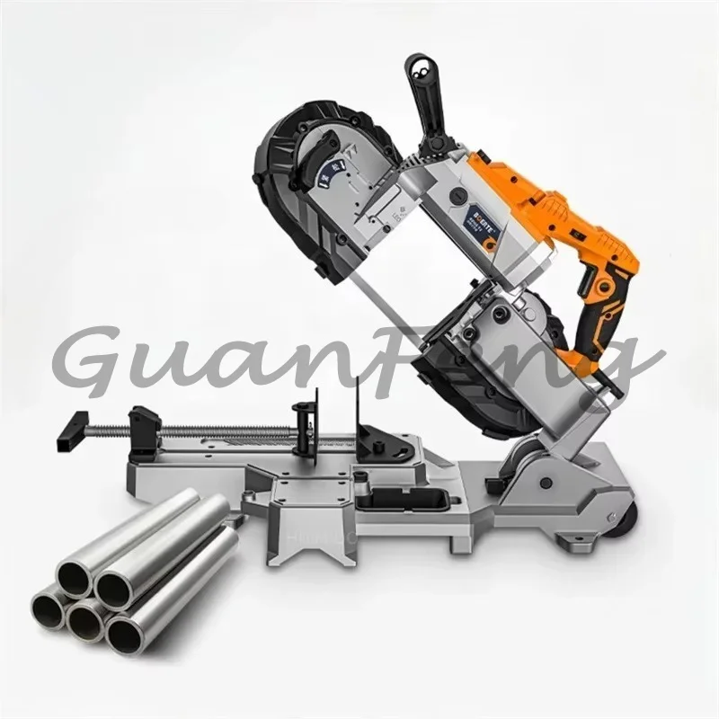 R2103 1100W Handheld Portable Saw with Base is a variable-speed deep cutting tool for metal and wood