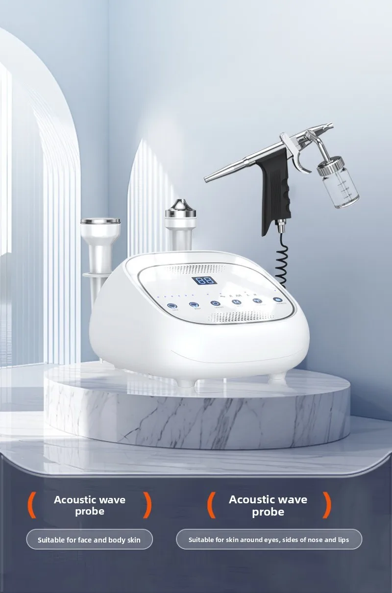 Private Mold Facial Oxygen Injection Machine Lifting Skin Rejuvenation Eye Import Beauty Device For Home Salon