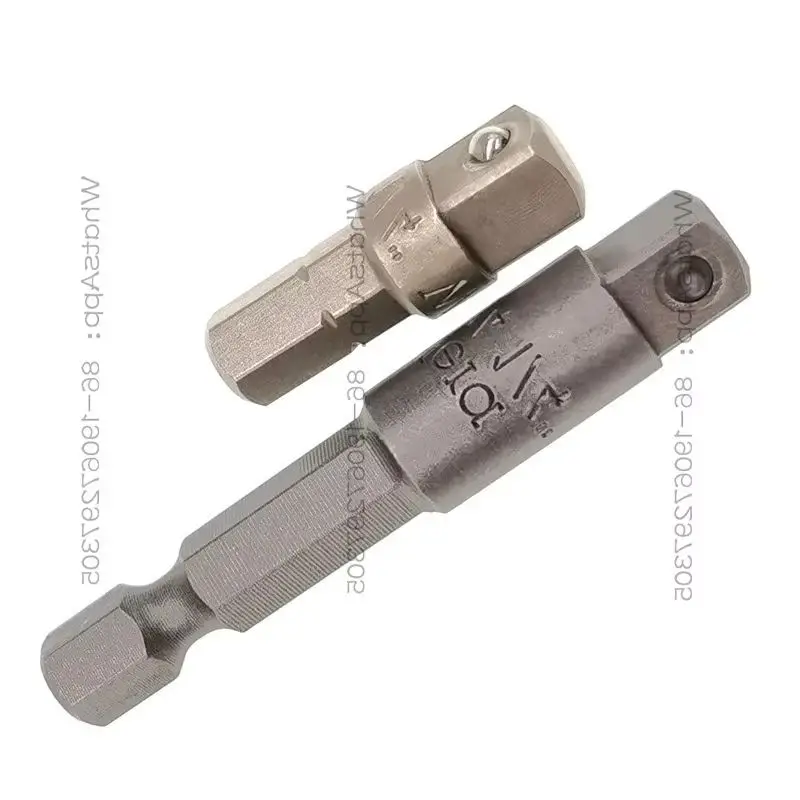 2352A  Electric Batch Four Corner to Hexagon Adapter Sleeve Adapter 870/4 1/4 2 3/8