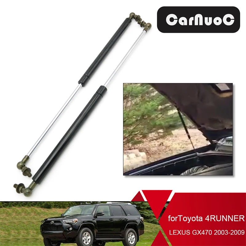 

2PCS Car Front Bonnet Hood Lift Support Gas Strut Shock Car Accessories For Toyota 4RUNNER LEXUS GX470 OEM 53450-69075