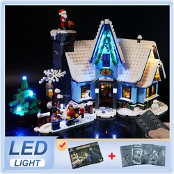 DIY RC LED Light Kit For LEGO 10293 Santa's Visit   (Only LED Light,Without Blocks Model)