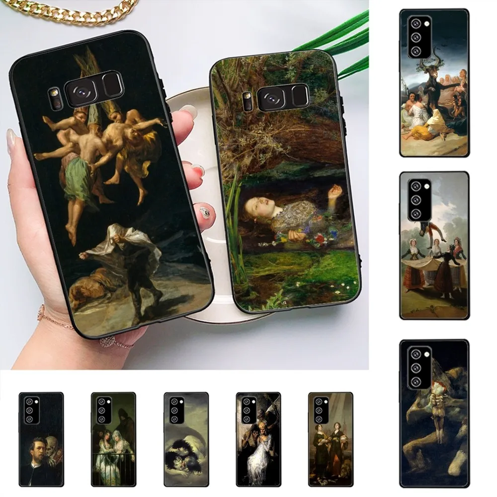 Spain Francisco Goya Art Phone Case For Samsung J 7 plus 7core J7 neo J6 plus prime J6 J4 J5 Mobile Cover