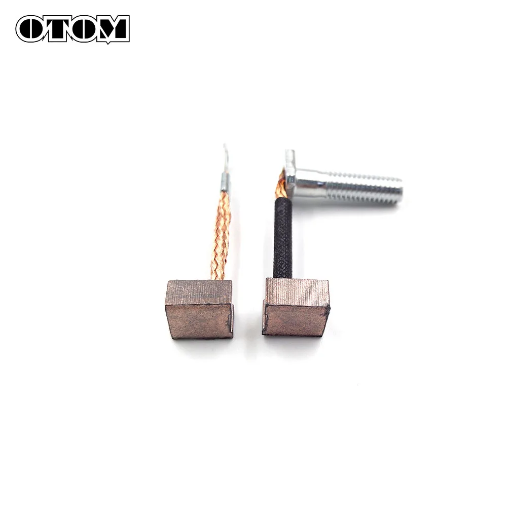 OTOM 2017 Motorcycle Starter Motor Repair Carbon Brush Terminal Kit For HONDA CRF250X CBR TRX CRF230F NX250 TRX500 VFR Off-road