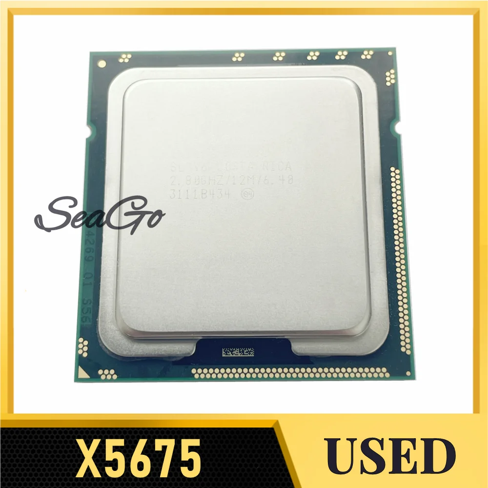 Xeon X5675 (12M Cache, 3.06 GHz, 6.40 GT/s QPI) LGA 1366