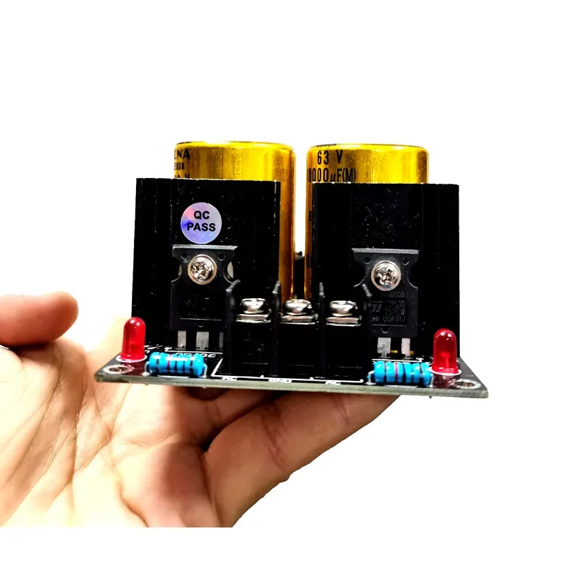 LUSYA-Placa de fuente de alimentación de filtro rectificador Schottky para amplificador, condensador montado en oro de 4 piezas, ELNA 120A 63V 10000UF