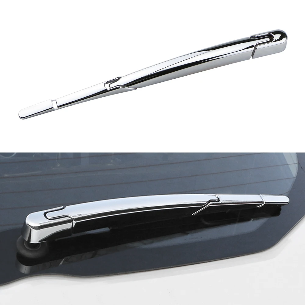 

For Nissan Kicks 2017 - 2023 Rear Window Wiper Trim Tail Windshied Wiper Decoration Sticker Cover Styling Accessories