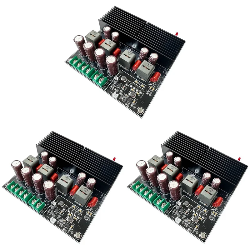 

A99E-3X SAMP-200 HIFI Dual Core TPA3255 Stereo Amplifier Board 2 Channel 600W+600W Class D Digital Power Amplifier TL072