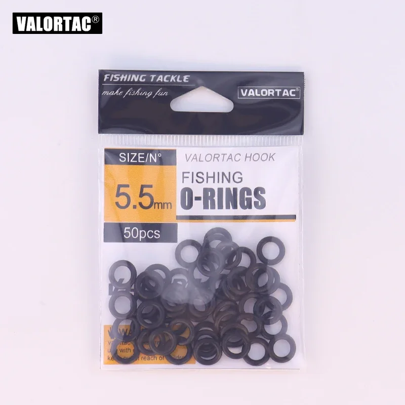 Wacky O Ring Inner Diameter 4.5mm 5.5mm, Fishing Accessories 50Pcs/lot,  jigging Fishing Tackle Set For Neko Rig Fishing Tackles