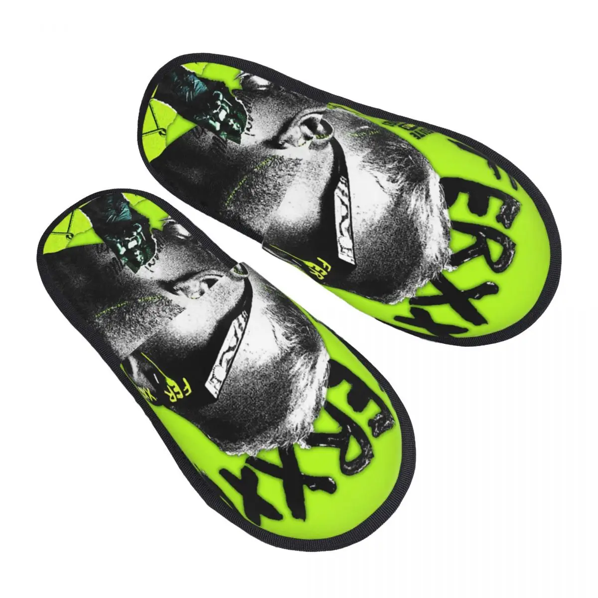 Feid-Ferxxo Men Women Furry slippers fashion special Home slippers pantoufle homme