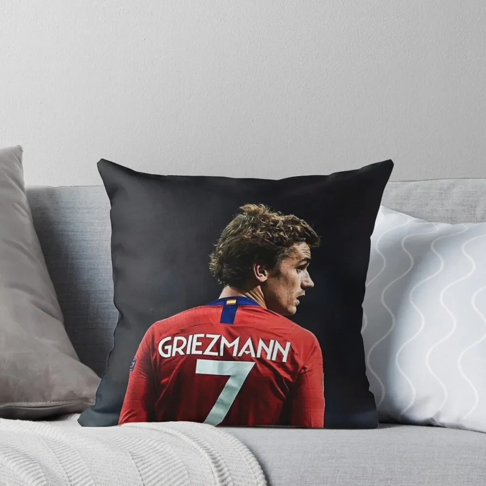 Antoine Griezmann 2 Throw Pillow christmas pillow case Luxury Sofa Cushions Throw Pillow Covers