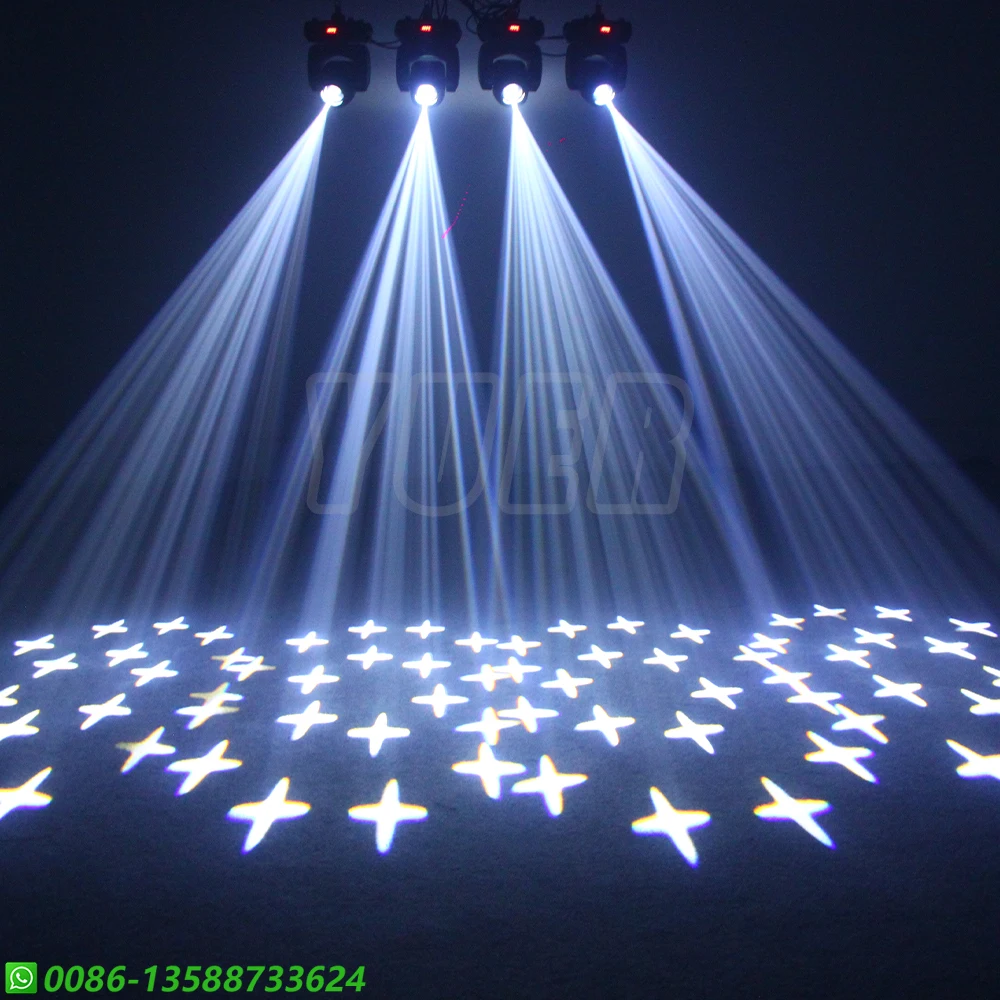 Imagem -06 - Led Moving Head Stage Light Effect Ponto de Feixe 18 Prisma Dmx512 Clube Ktv Disco dj Iluminação do Partido Natal Casamento Pcs 100w