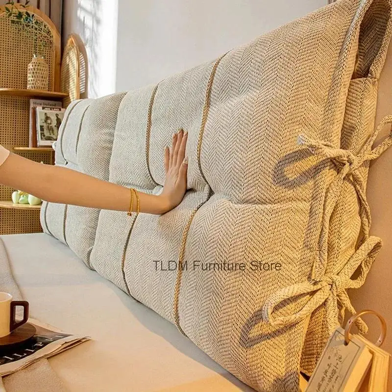 Anti-Collision New Chenille Washable Headboard for Bed Removable Soft Padding Modern Creative Furniture Design for Apartments
