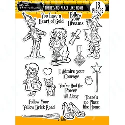 New Stamp and Dies 2023 Scrapbooking There's No Place like Home Craft Supplies Embossing DIY Paper Card Stencils Template
