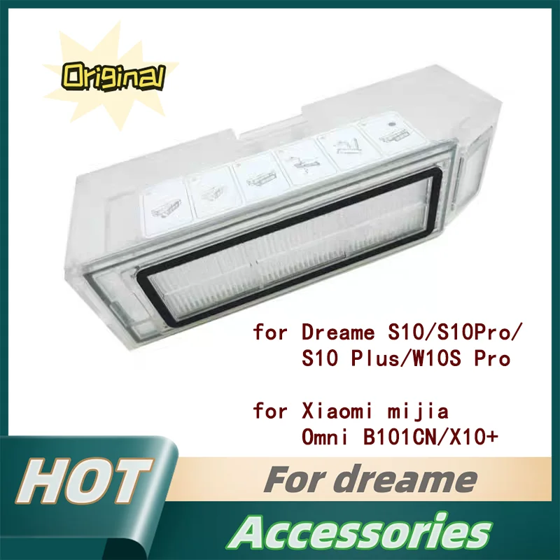Dreame S10 S10 Pro L10S Ultra S10 Plus W10S Pro for Xiaomi Mijia Omni B101CN Spare Part Dust Box Contanier Collector Dustbin